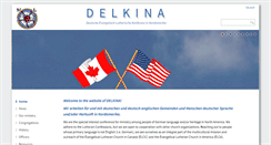 Desktop Screenshot of delkina.org